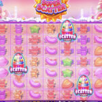 Купіў топавую ў Sugar Rush Super Scatter. Злавіў рэтрыггер і была клетка 1024×