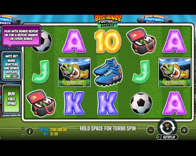 Big Bass Football Bonanza