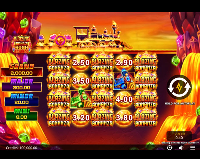 Blazing Bonanza Rush Express