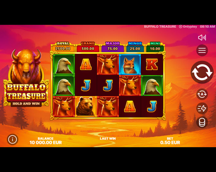 Buffalo Treasure: Hold&Win