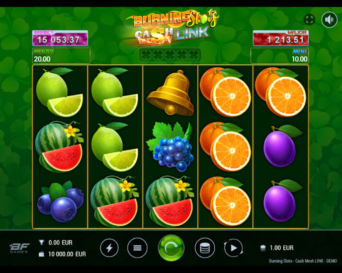 Burning Slots Cash Mesh Link