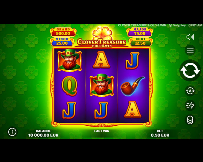 Clover Treasure: Hold&Win