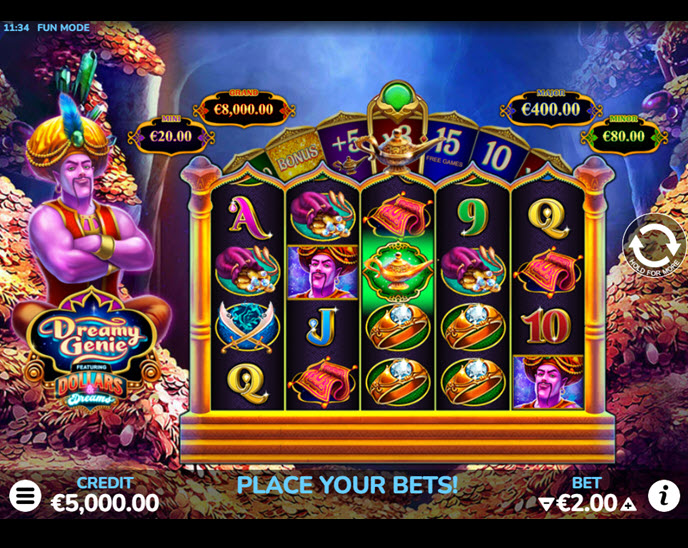 Dreamy Genie Dollars & Dreams