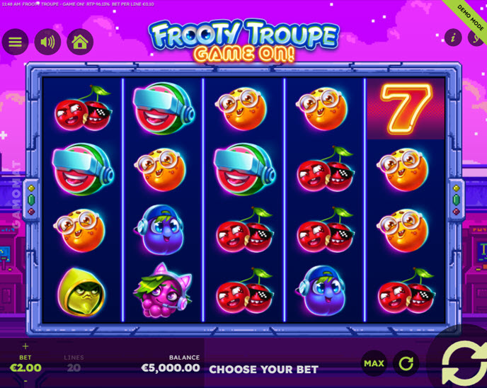 Frooty Troupe - Game On!