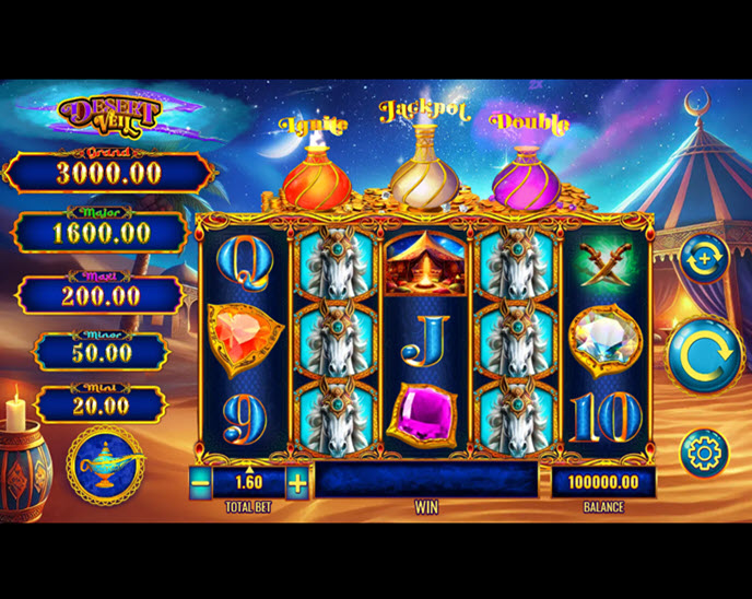 Mystery of the Lamp Desert Veil