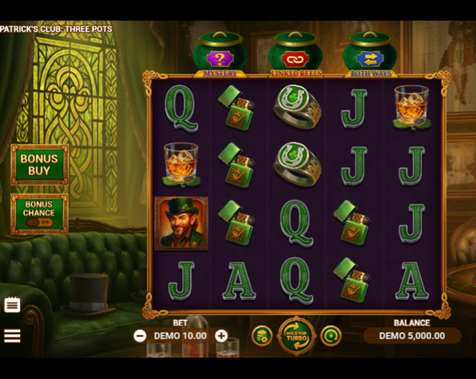 Patrick's Club: Three Pots