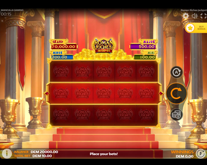 Roman Riches Jackpot