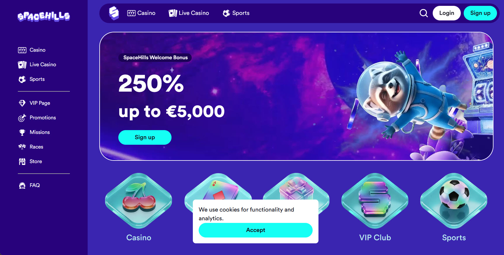 Spacehills Casino