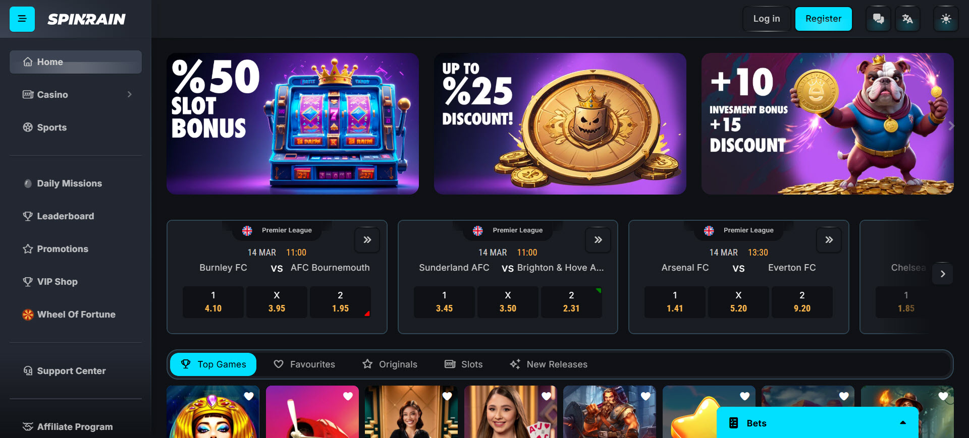 SpinRain Casino