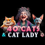 40 Cats And Cat Lady