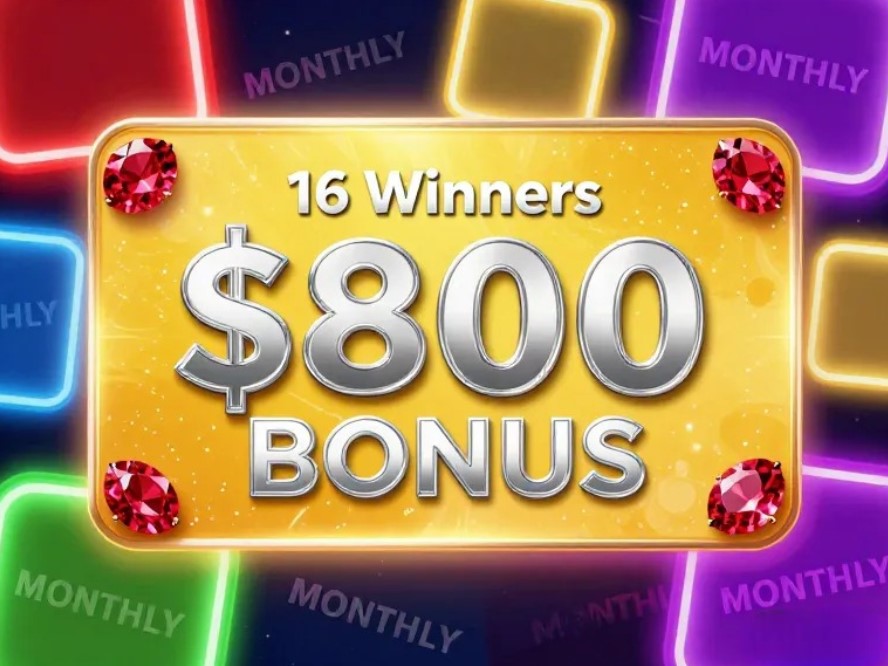 Разыгрыш 800 USD ад Coins Game Casino для супольнасці 4LUCK