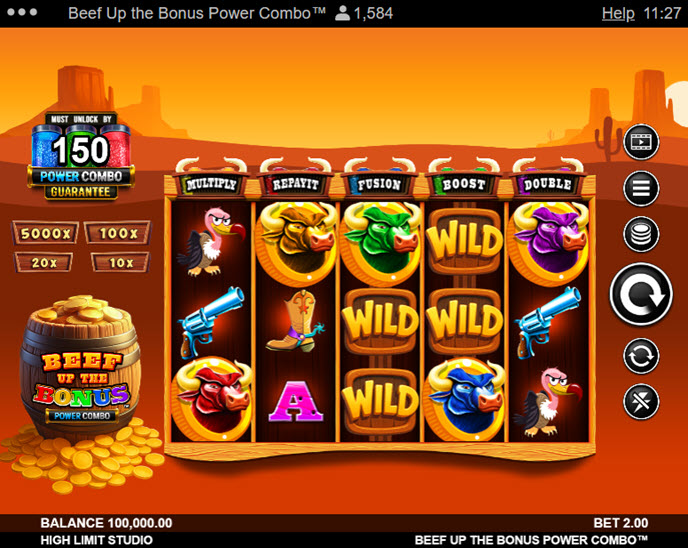 Beef Up the Bonus Power Combo