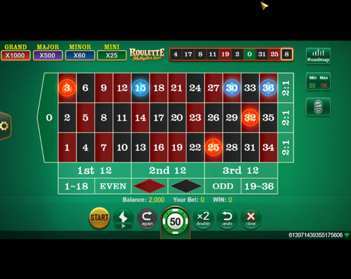 Roulette Multiplier Spin (Jili)
