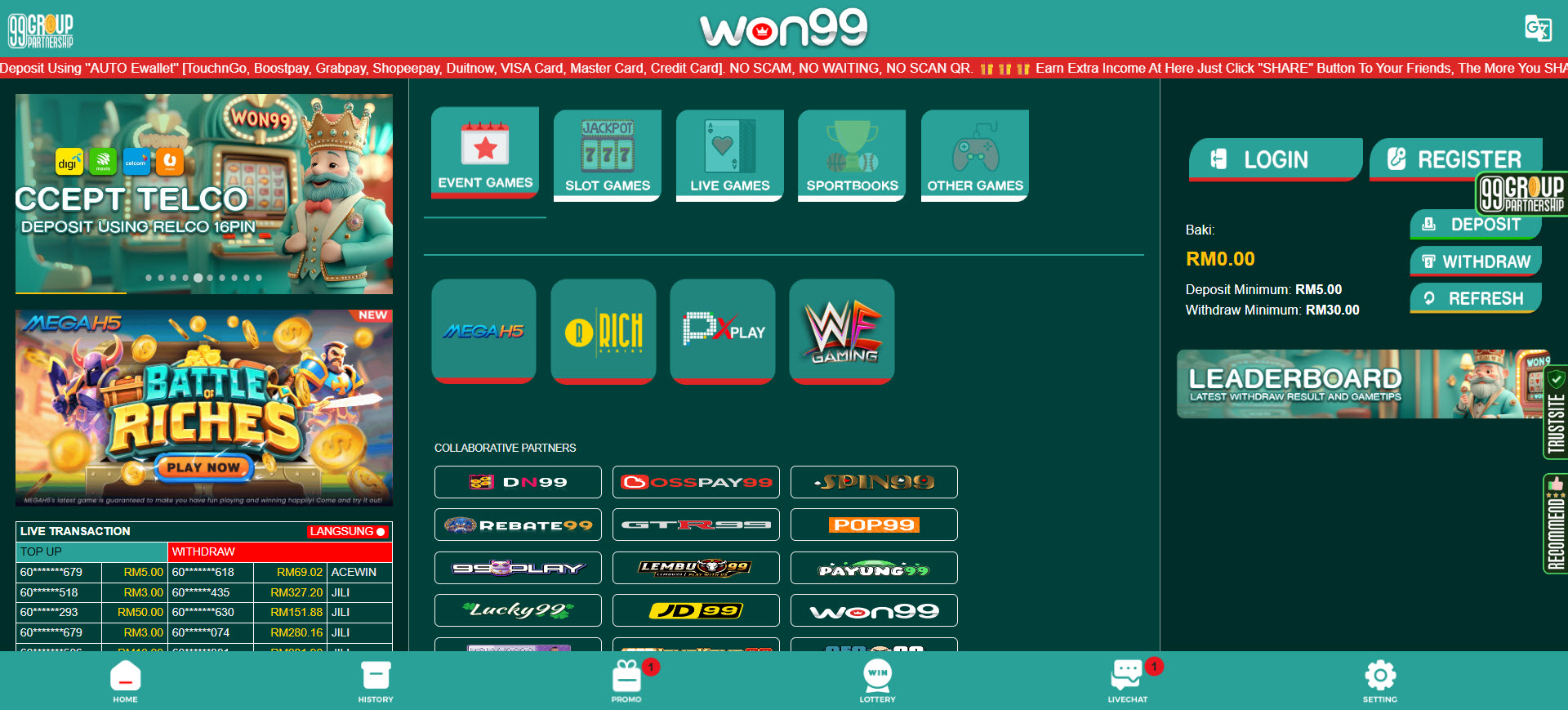 Won99 Casino