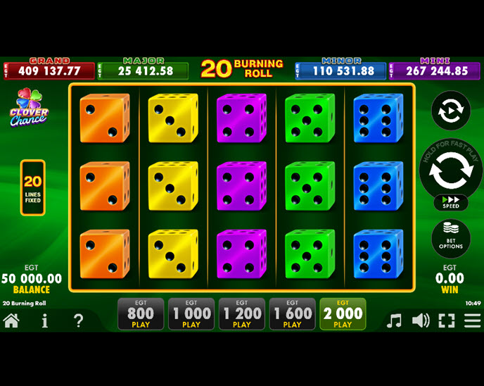 20 Burning Roll