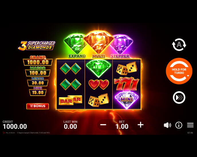 3 Supercharged Diamonds