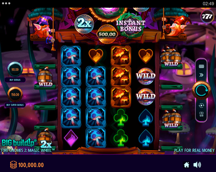 Fire Gnomes 2 Magic Wheel